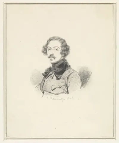 Portret van Ludovicus Antonius Carolus