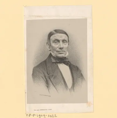Portret van Ludovicus Ferdinandus Debbaut