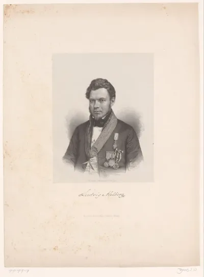 Portret van Ludvig Ahlberg