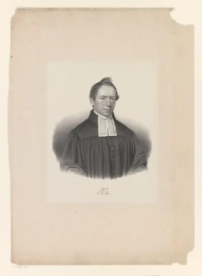 Portret van Ludwig Adolf Petri