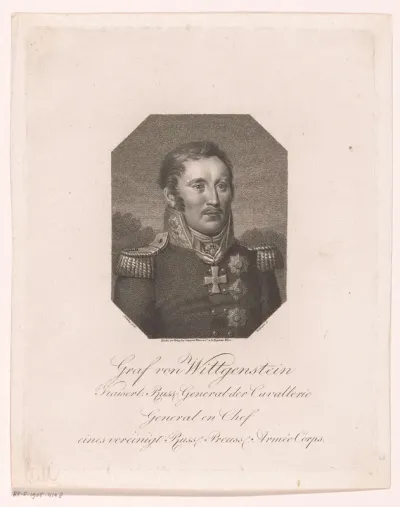 Portret van Ludwig Adolph Peter, Graf Wittgenstein