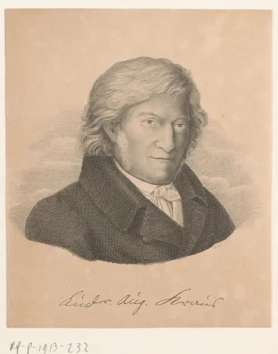 Portret van Ludwig August Kraus