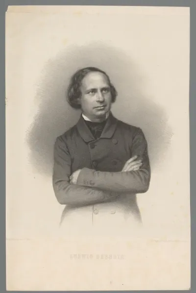 Portret van Ludwig Dessoir