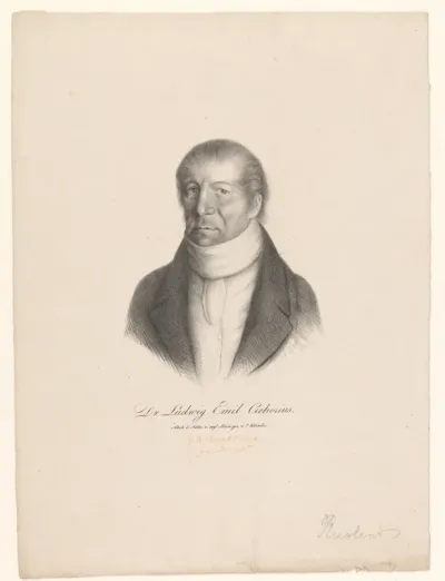 Portret van Ludwig Emil Cichorius