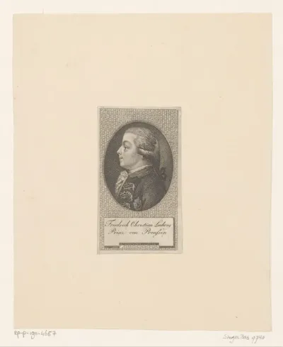 Portret van Ludwig Ferdinand van Pruisen