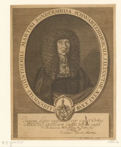 Portret van Ludwig Günther Martini