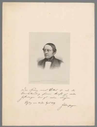 Portret van Ludwig Hildenhagen