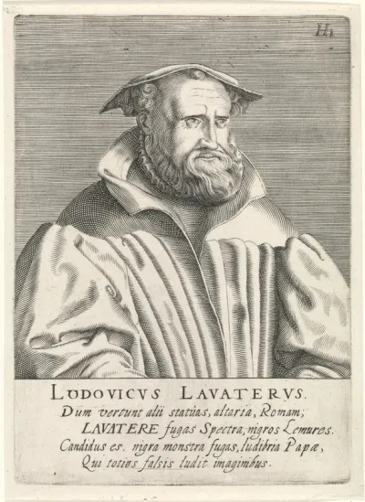 Portret van Ludwig Lavater