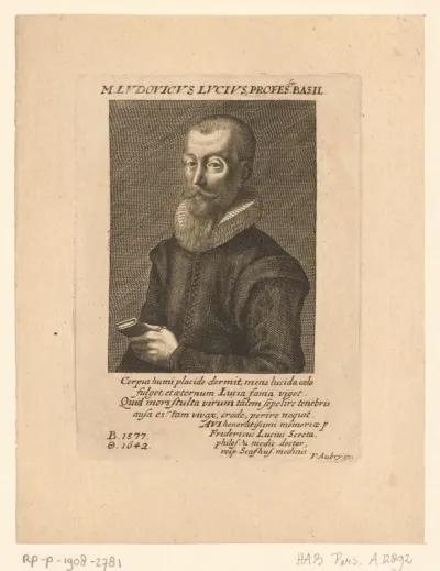 Portret van Ludwig Lucius