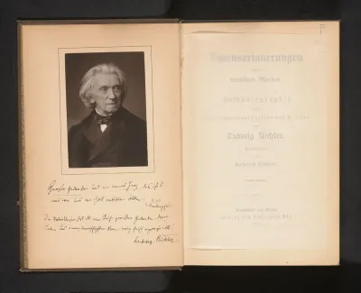 Portret van Ludwig Richter