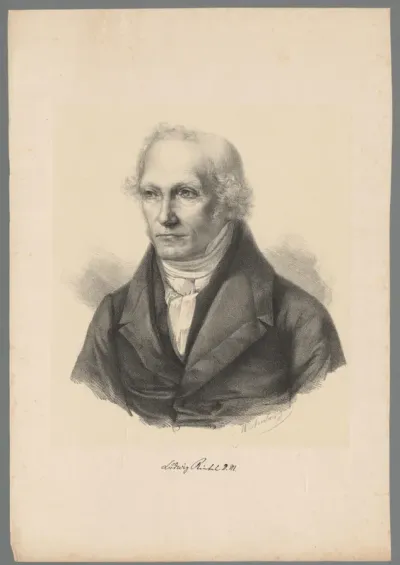 Portret van Ludwig Rintel