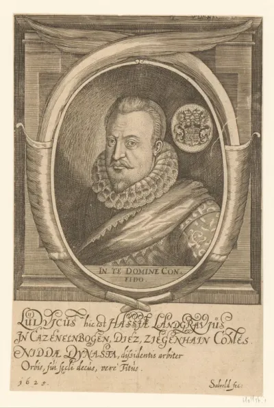 Portret van Ludwig V von Hessen-Darmstadt