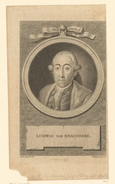 Portret van Ludwig von Beausobre