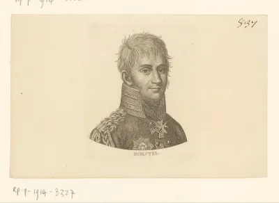 Portret van Ludwig von Borstell