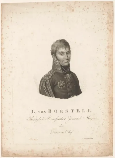Portret van Ludwig von Borstell