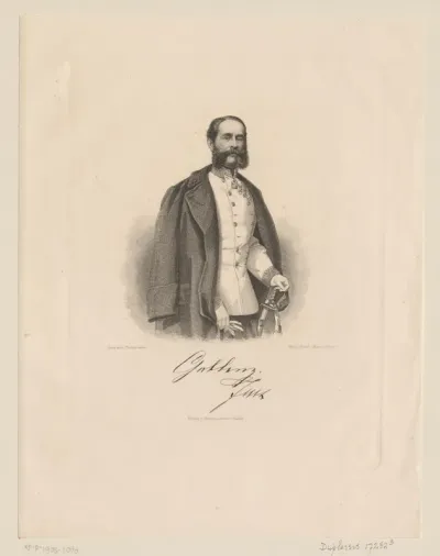 Portret van Ludwig von Gablenz