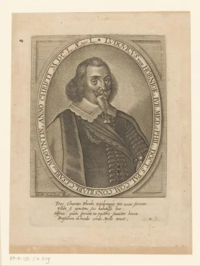 Portret van Ludwig von Hörnigk