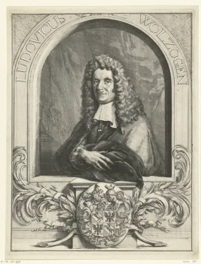 Portret van Ludwig von Wolzogen