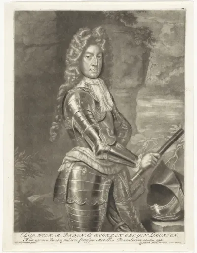 Portret van Ludwig Wilhelm von Baden