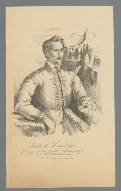 Portret van Ludwik Kamiński
