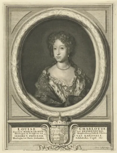 Portret van Ludwika Karolina Radziwill