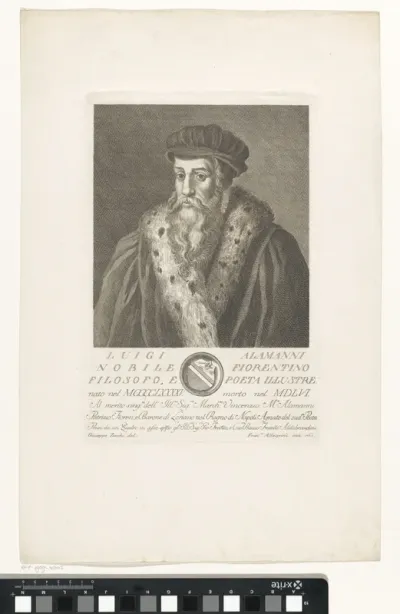 Portret van Luigi Alamanni