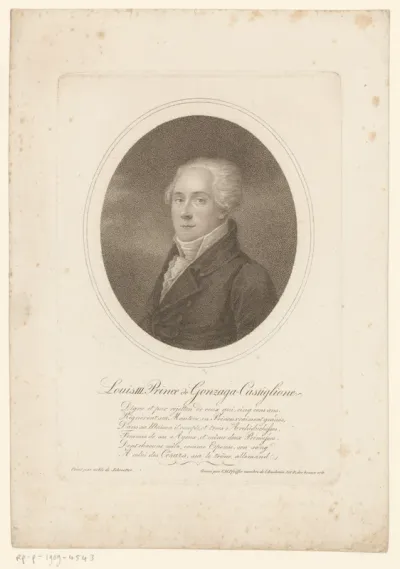Portret van Luigi di Gonzaga-Castiglione