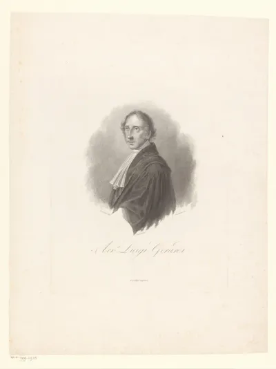 Portret van Luigi Gerardi