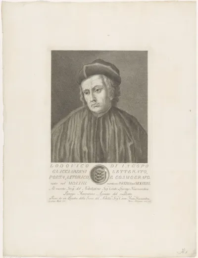 Portret van Luigi Guicciardini