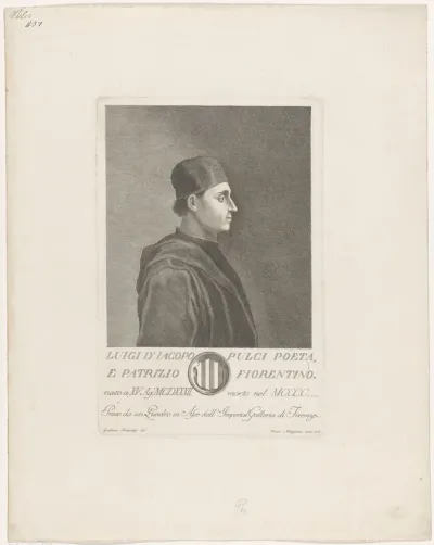 Portret van Luigi Pulci