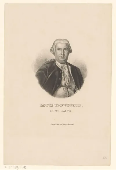 Portret van Luigi Vanvitelli