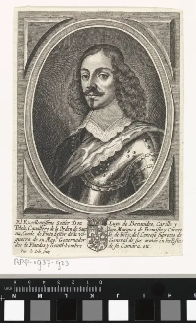 Portret van Luis de Benavides Carillo de Toledo
