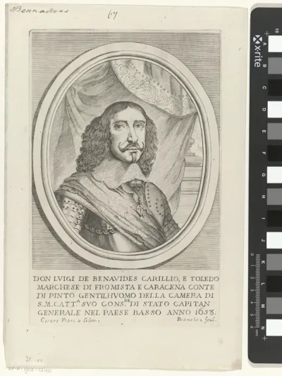 Portret van Luis de Benavides Carillo