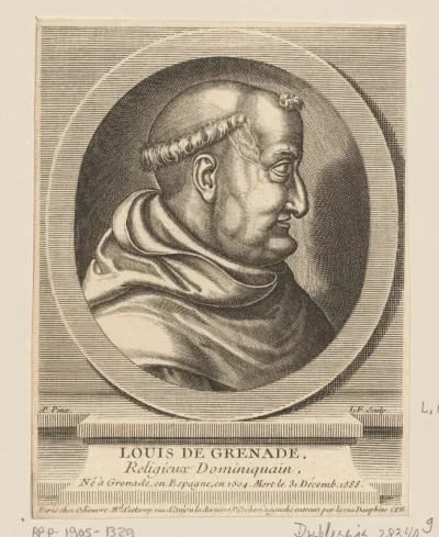 Portret van Luis de Granada
