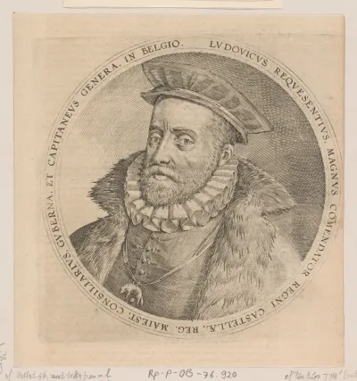 Portret van Luis de Zúñiga y Requesens