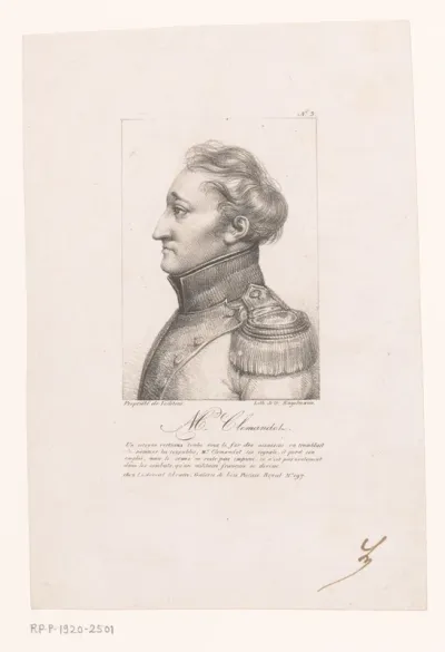 Portret van luitenant Clémendot