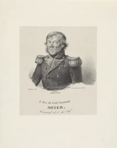 Portret van luitenant-generaal Adrianus Frans Meyer
