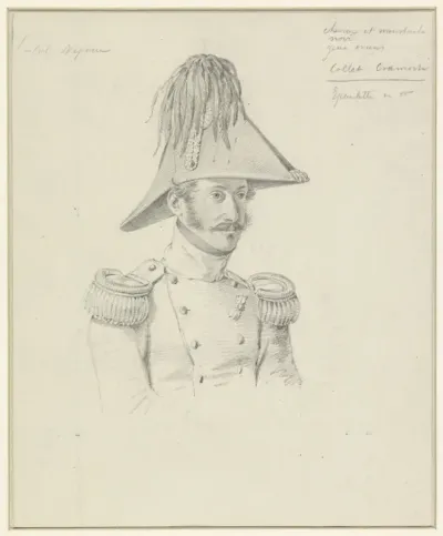 Portret van Luitenant-Kolonel Nepveu