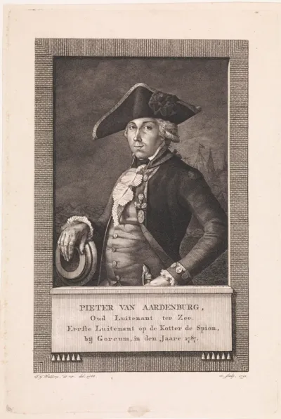 Portret van luitenant Pieter van Aardenburg
