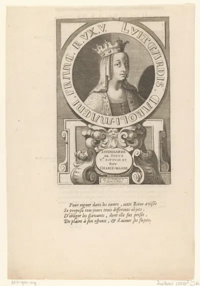 Portret van Luitgarde