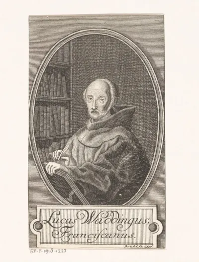 Portret van Luke Wadding