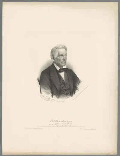 Portret van M. Bachmann