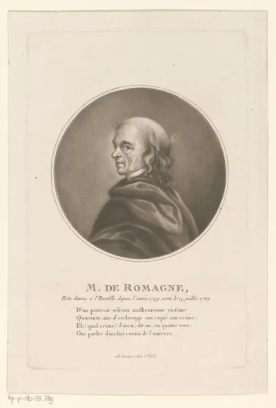 Portret van M. de Romagne