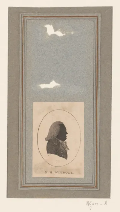 Portret van M.H. Witbols