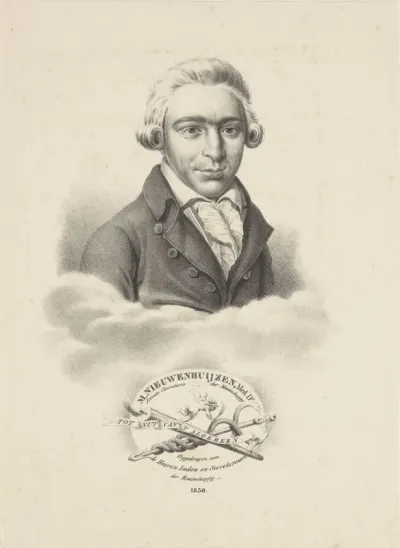 Portret van M. Nieuwenhuyzen