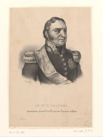 Portret van maarschalk Bertrand Clauzel
