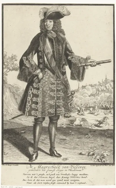 Portret van maarschalk François de Neufville, hertog van Villeroy