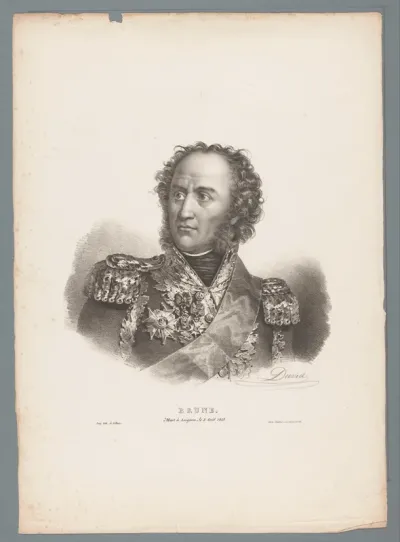 Portret van maarschalk Guillaume-Marie-Anne Brune