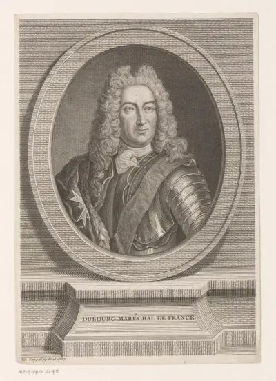 Portret van maarschalk Léonor Marie du Maine du Bourg