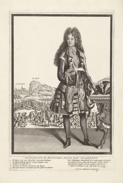 Portret van maarschalk Louis François, hertog van Boufflers